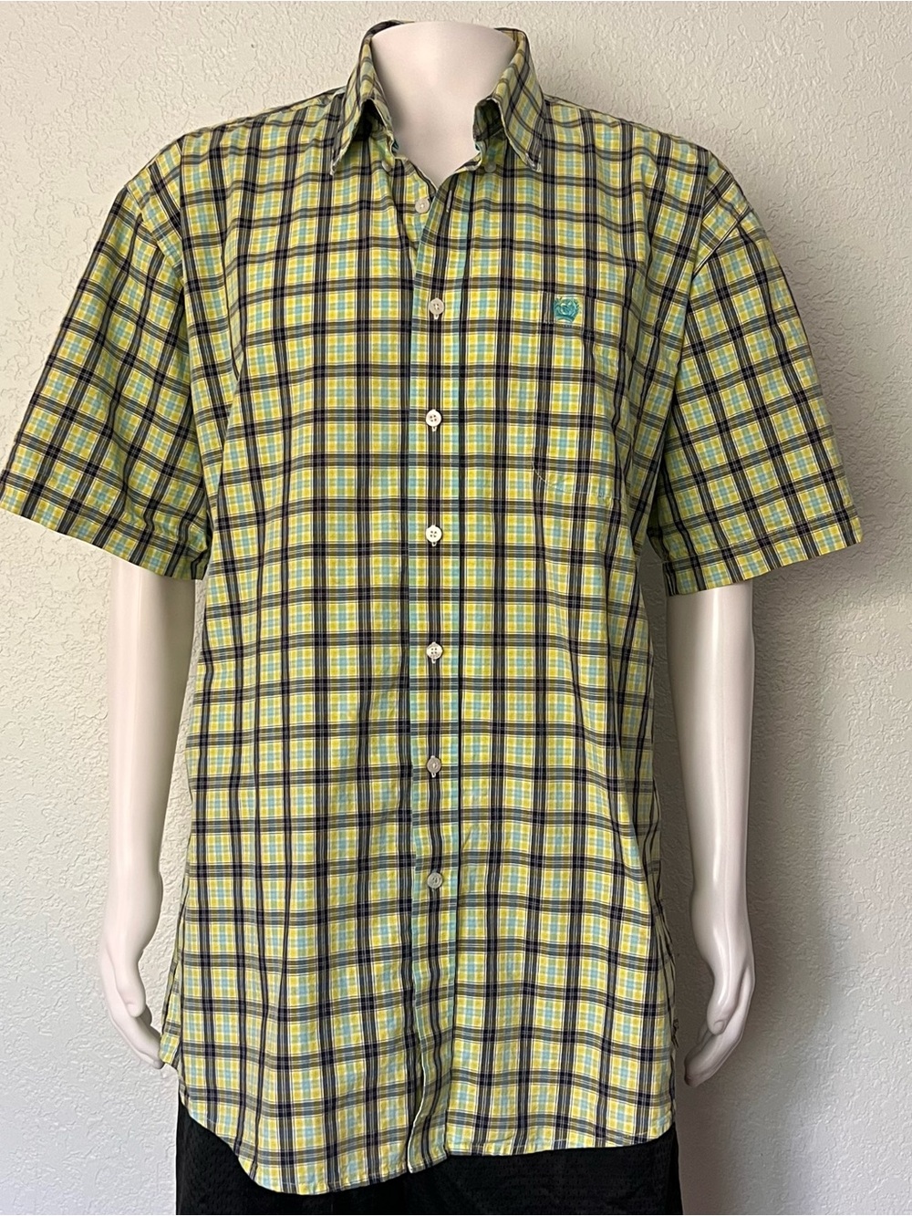 Cinch Western Plaid Shirt XL Ranch Rodeo Cowboy Button Down Cotton Button Down